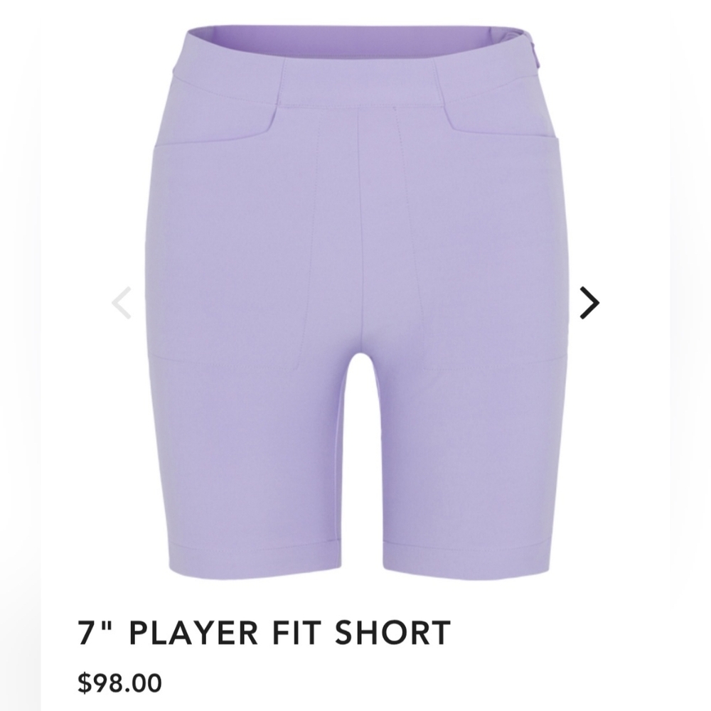 DUNNING GOLF - 7" Player Fit Short - ALLIUM LAVENDER